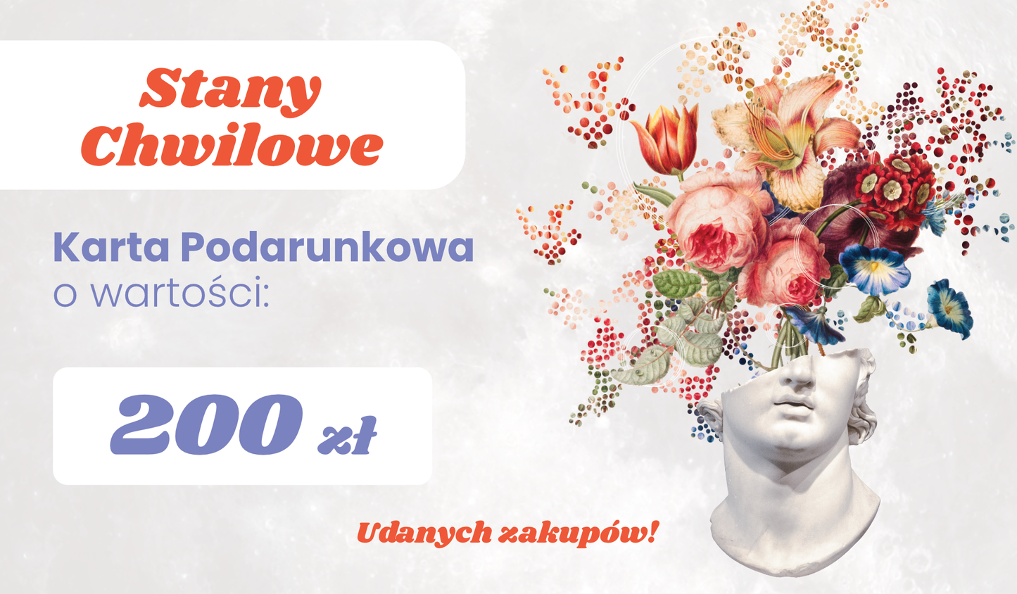 Karta Podarunkowa do sklepu z plakatami